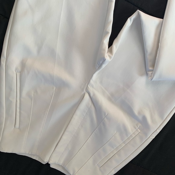 ZARA HIGH WAISTED TROUSERS NEW WITHOUT TAGS SIZE S WHITE PANTS HIGH WAISTED c - Picture 14 of 14